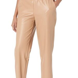 The Drop Women's @Lisadnyc Vegan Leather Pull-on Jogger